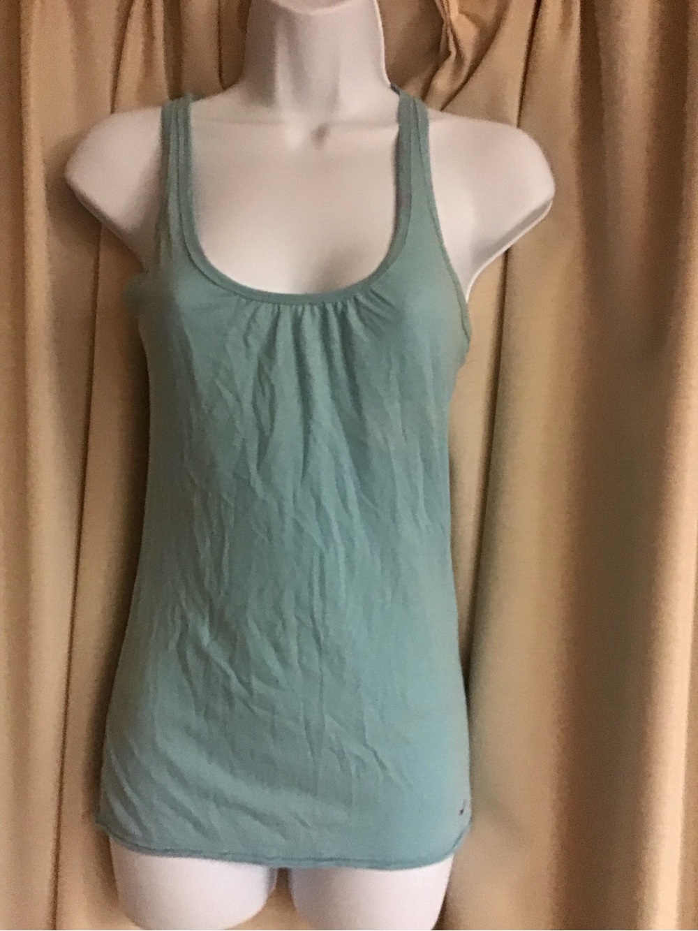 Hollister Seafoam Scoop Neck Tank Top